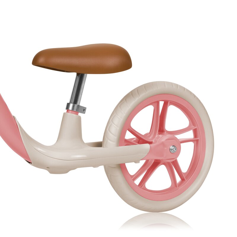 Bicicleta fara pedale Lionelo Alex Plus Pink Rose - imagine 5
