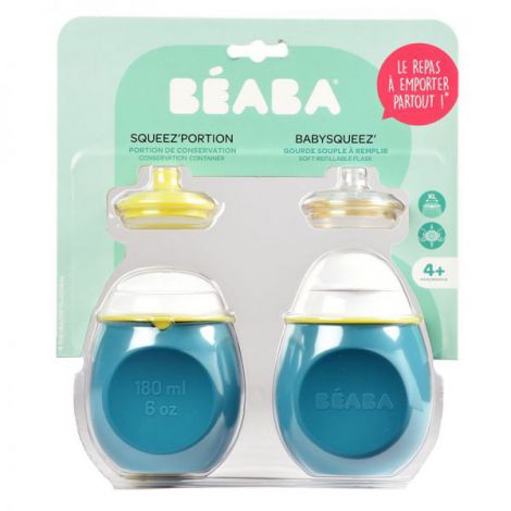 Beaba BabySqueez 2in1 Albastru - Alimentare - imagine 6