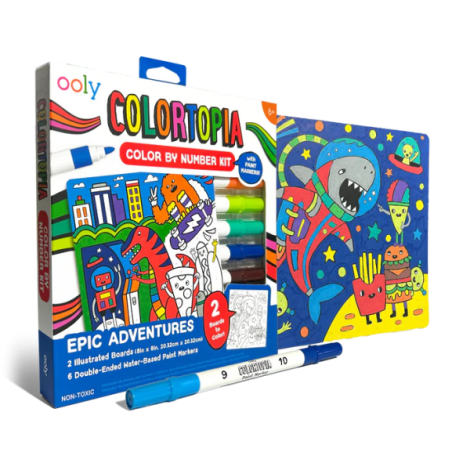 Ooly Aventuri Epice - Set Pictura dupa Numere - imagine 2