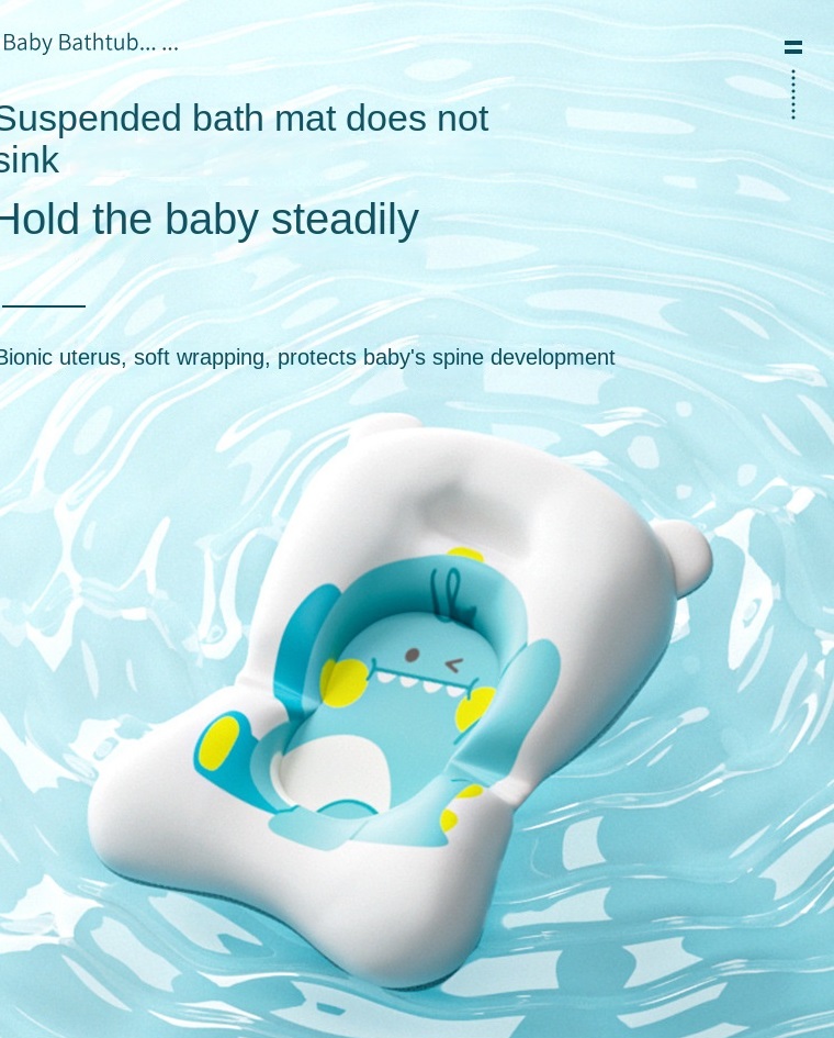Cadita Pliabila Little Mom Dino Blue cu Termometru si Perna - imagine 5