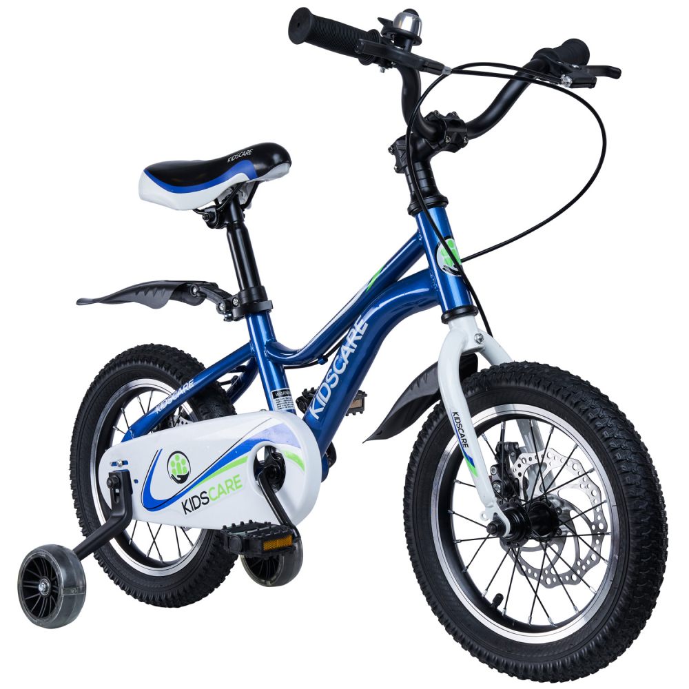 Bicicleta KidsCare 16 inch cu Frane Disc si Roti Ajutatoare - imagine 6