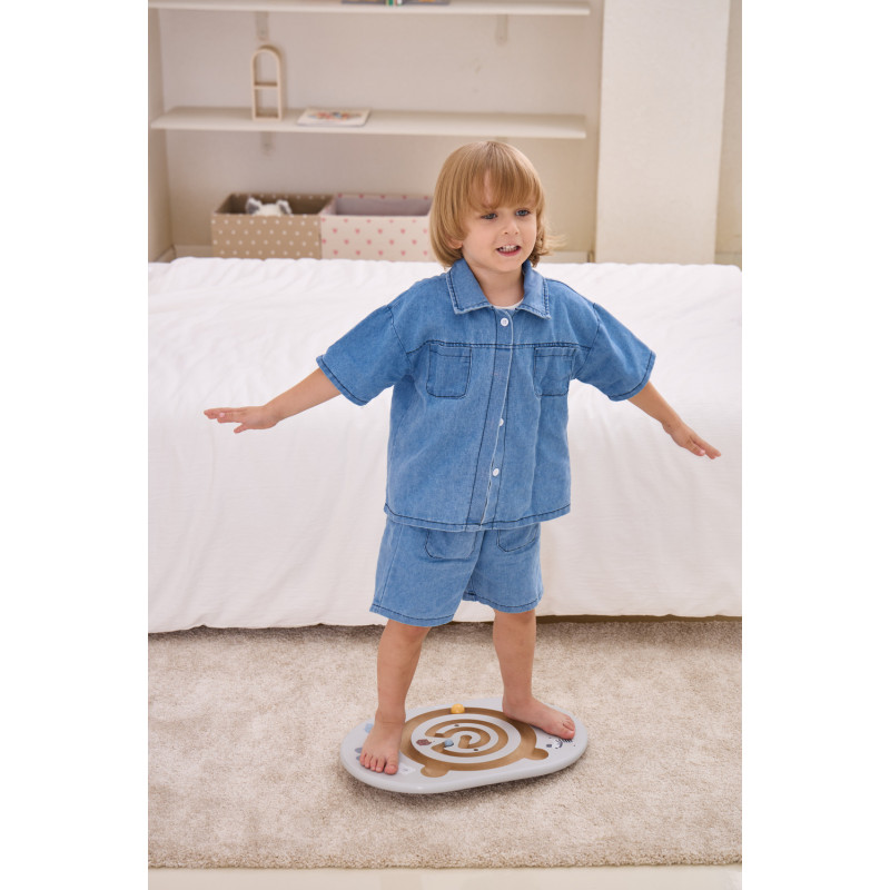 Placa Echilibru Viga | Coordonare Montessori - imagine 3