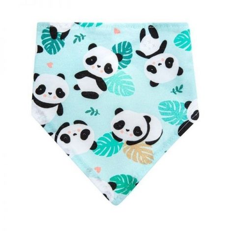 Esarfă Bavetă Akuku Panda - 2 în 1