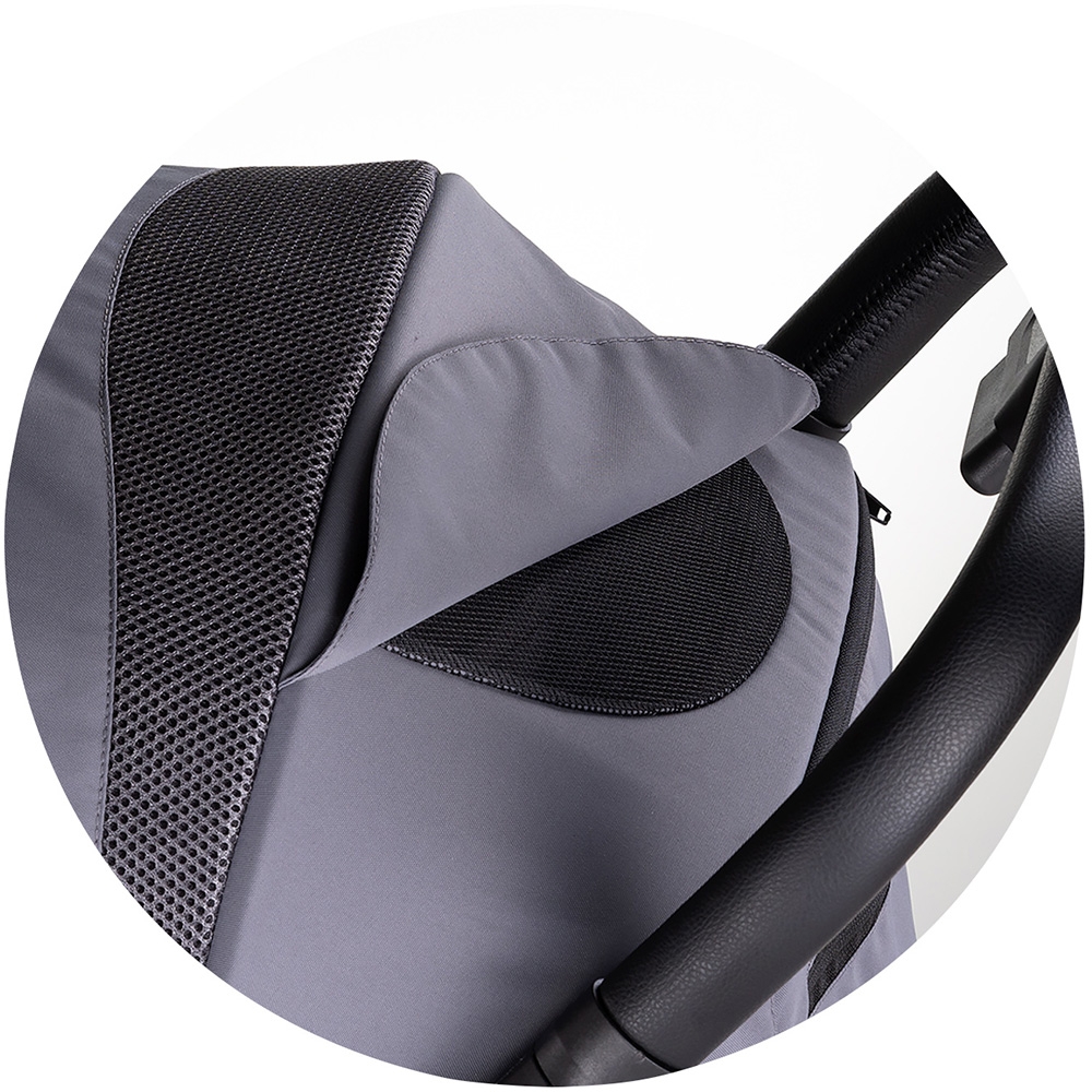 Carucior Chipolino Diamond Grey, Cadru Aluminiu - imagine 7