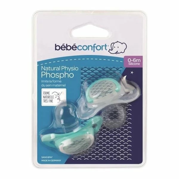 Suzete Bebe Confort Natural Physio 0-6 luni - imagine 2