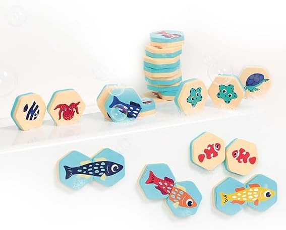 Set Jucării Baie Ludi | Stimulare Memorie - imagine 5