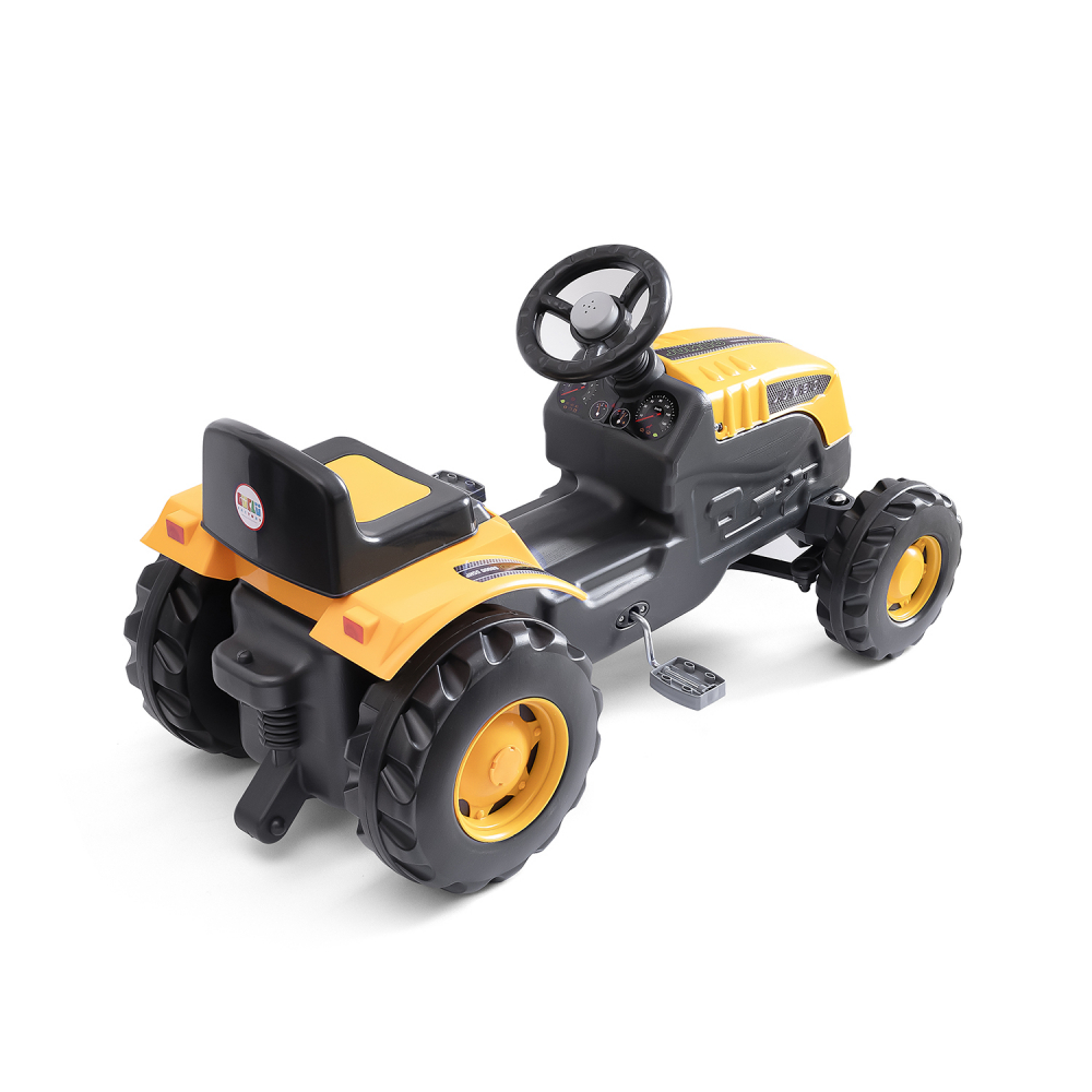 Tractor Pedale Jumbo Yellow Guclu Toys