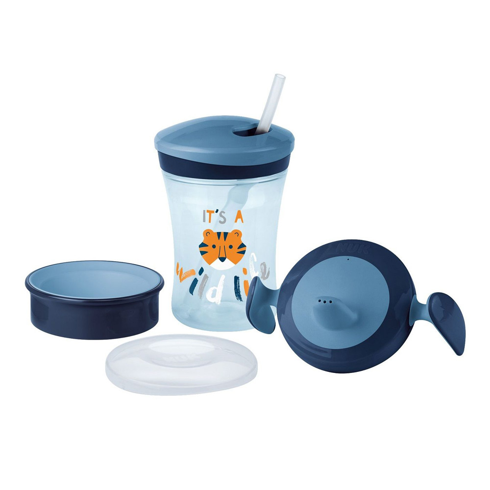 Set cana Nuk Evolution All-In-1 albastru - imagine 2
