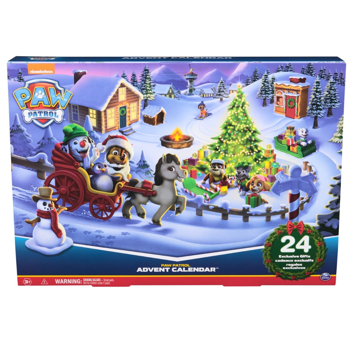 Calendar Advent Paw Patrol 24 Figurine