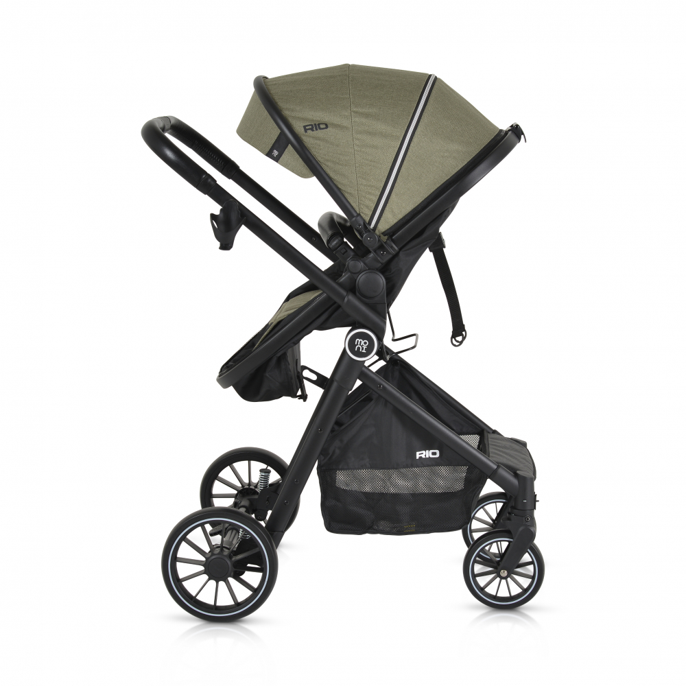 Carucior 2in1 Moni Rio Green | Transformabil - imagine 3