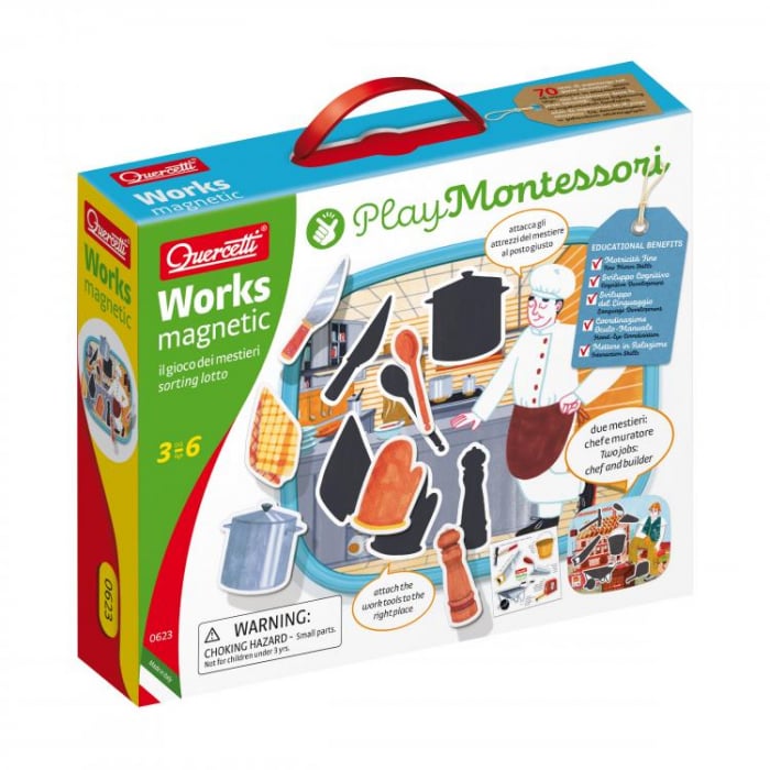 Quercetti Puzzle Magnetic Montessori