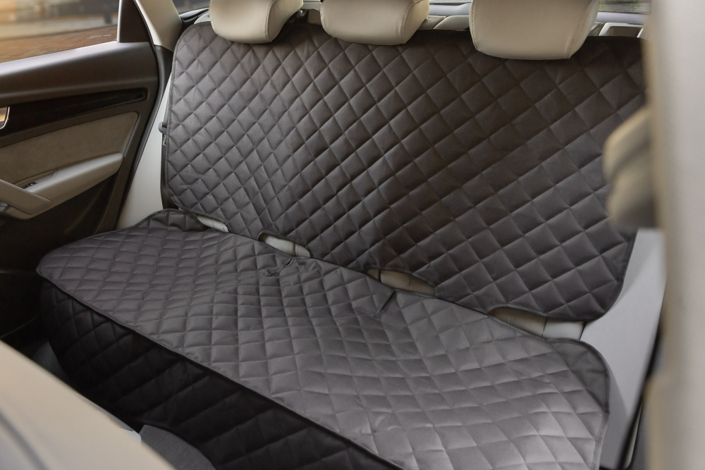 Protector Bancheta Auto Caretero Black Impermeabil - imagine 2