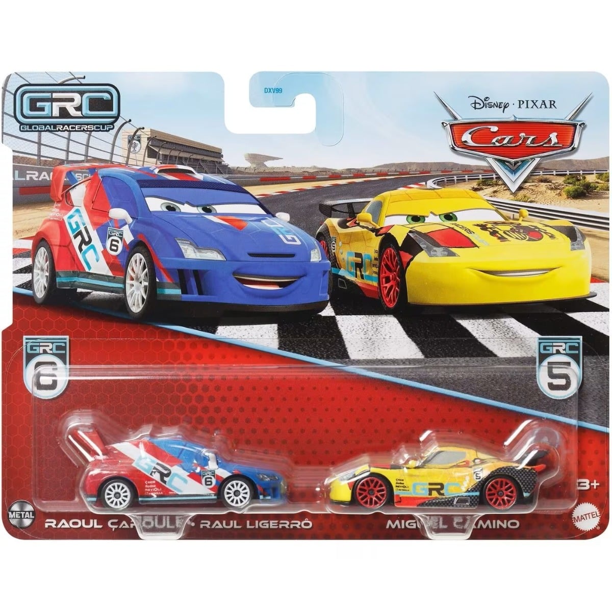 Set Masinute Disney Cars 3 Raoul si Miguel