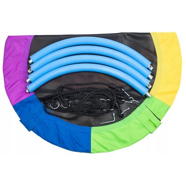 Leagan rotund Ecotoys, multicolor, rezistent - imagine 5