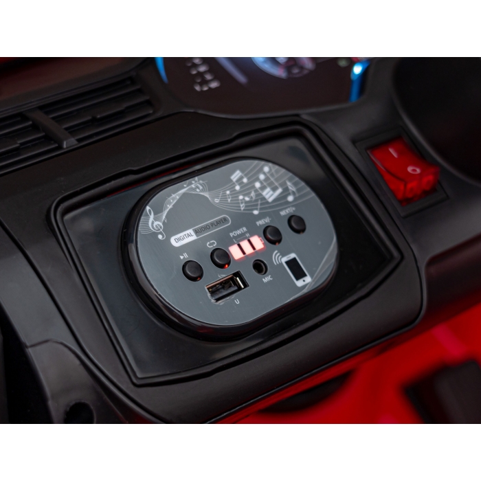 Masinuta Electrica Audi Q7 Rosu 70W - imagine 9