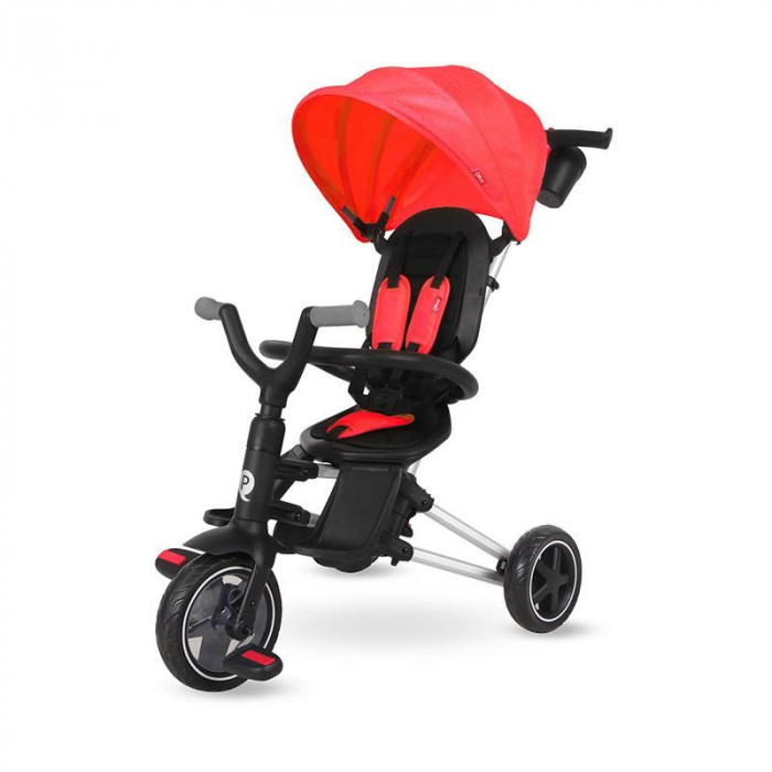 Tricicleta Qplay Nova Rosu Ultrapliabila