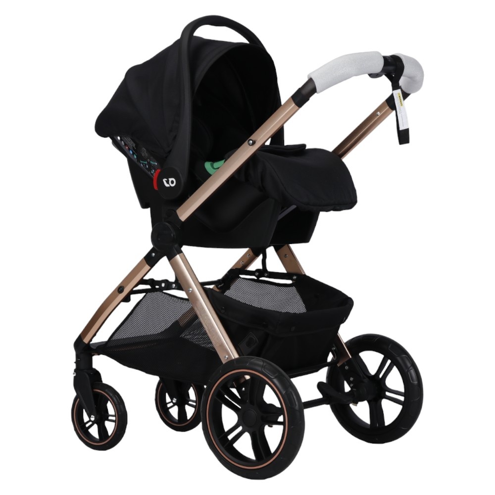 Novokids X2000 3 în 1 - Carucior Premium Negru - imagine 5