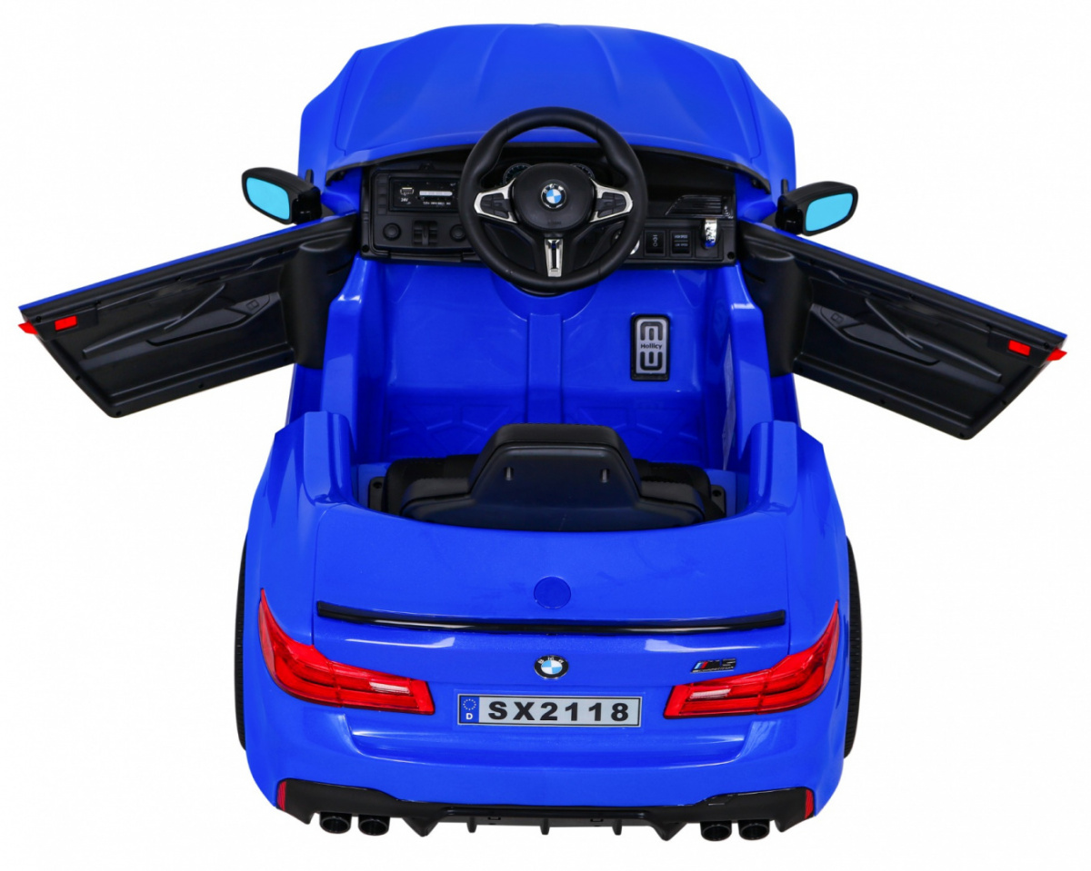 Masinuta Electrica BMW M5 Drift 24V Albastru - imagine 5