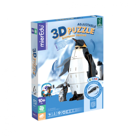 Puzzle 3D Pinguin Imperial Deluxe | Mieredu