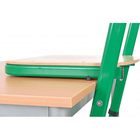 Scaun şcolar Moje Bambino ranforsat ajustabil, verde - imagine 9
