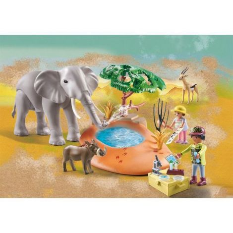 Playmobil Elefant și Lac - Jucarie Educativă - imagine 3