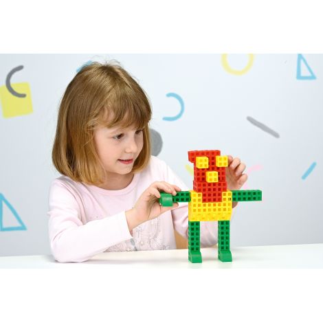 Set Blocuri Multi-Connect Moje Bambino, 250 Piese - imagine 6