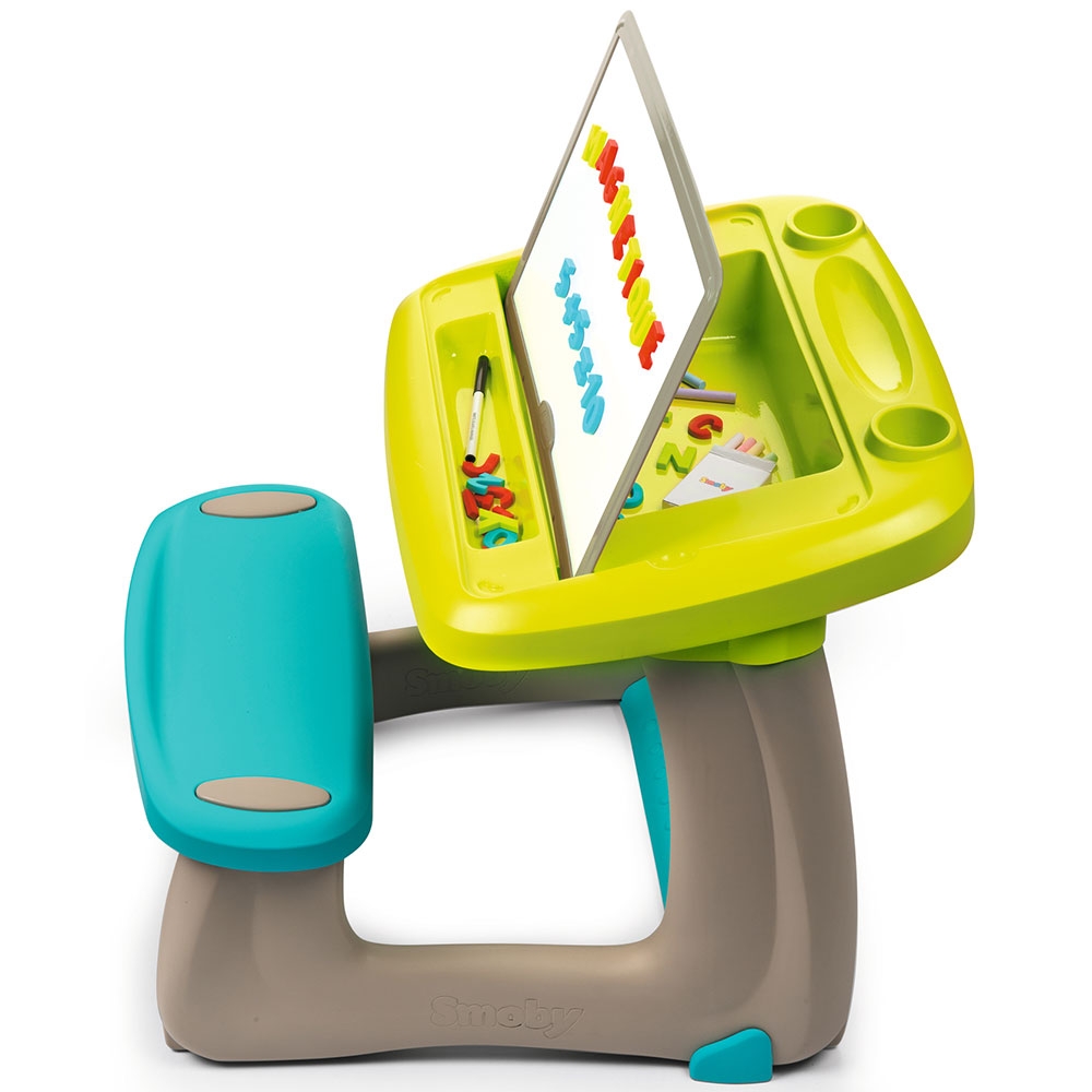 Banca școlară Smoby Little Pupils cu tablă - imagine 4