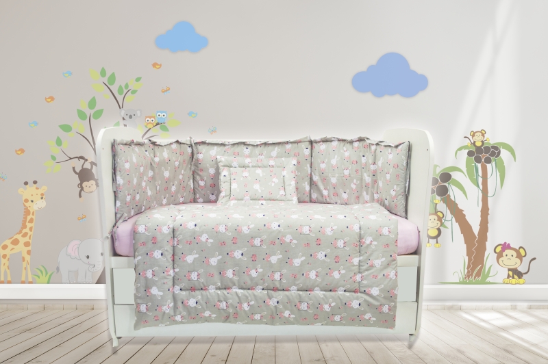 Lenjerie Patut Dancing Bunny 4 Piese Mykids - imagine 2