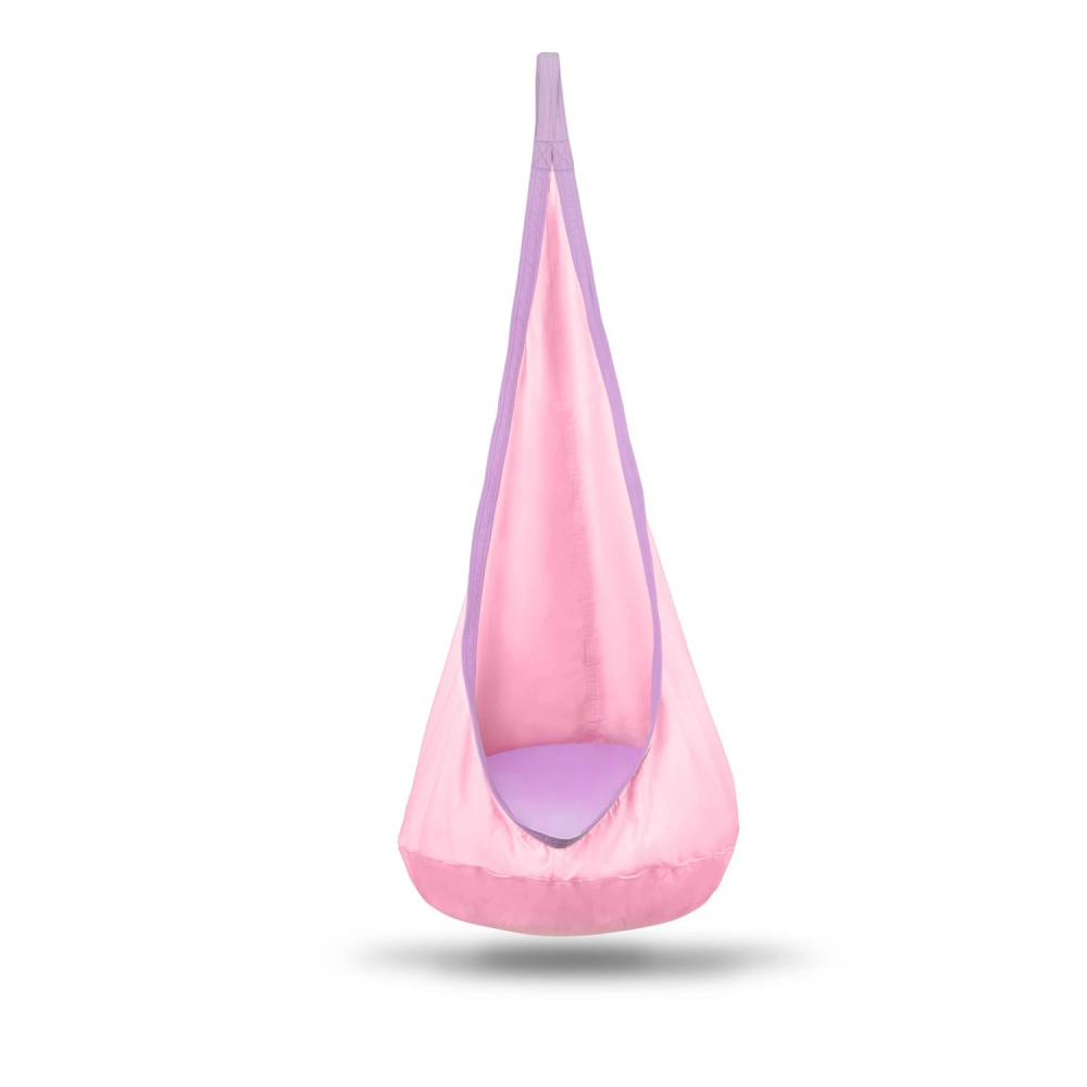 Hamac Cocoon Copii Neo-Sport, Roz, 80kg - imagine 5