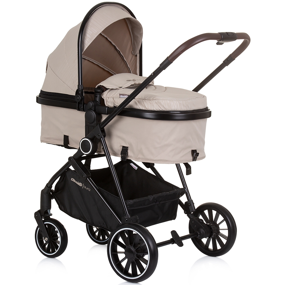 Carucior Chipolino Aura 3 in 1 i-Size, Macadamia