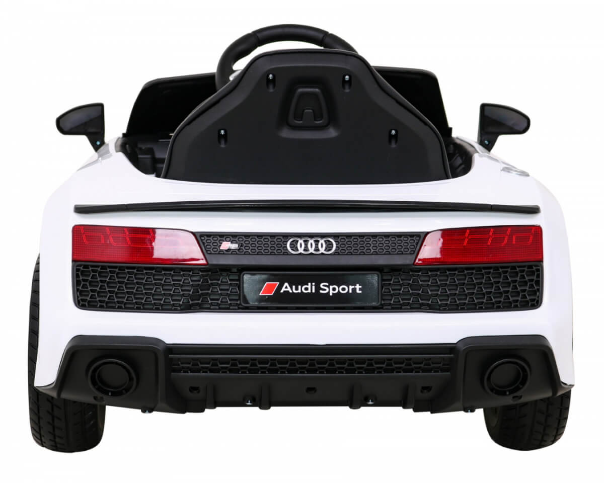 Masinuta Electrica Audi R8 LIFT Alba - imagine 6