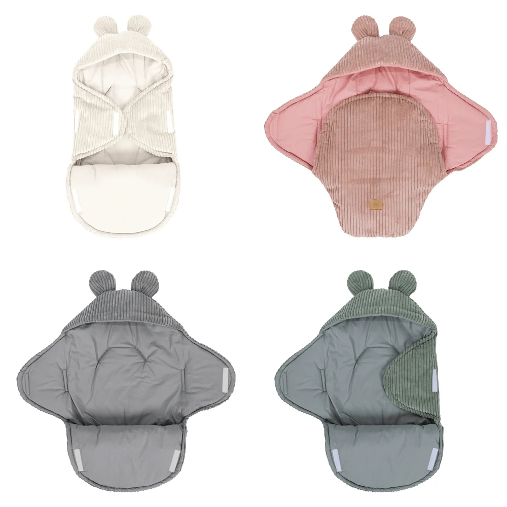 Paturica MeowBaby Bear Ears - Confort Premium