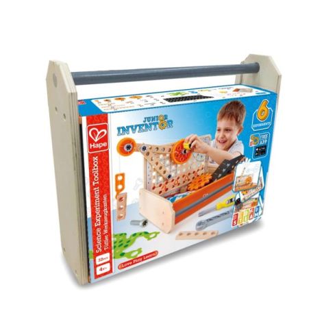 Trusa STEAM Hape - Experimente Științifice Lemn - imagine 2