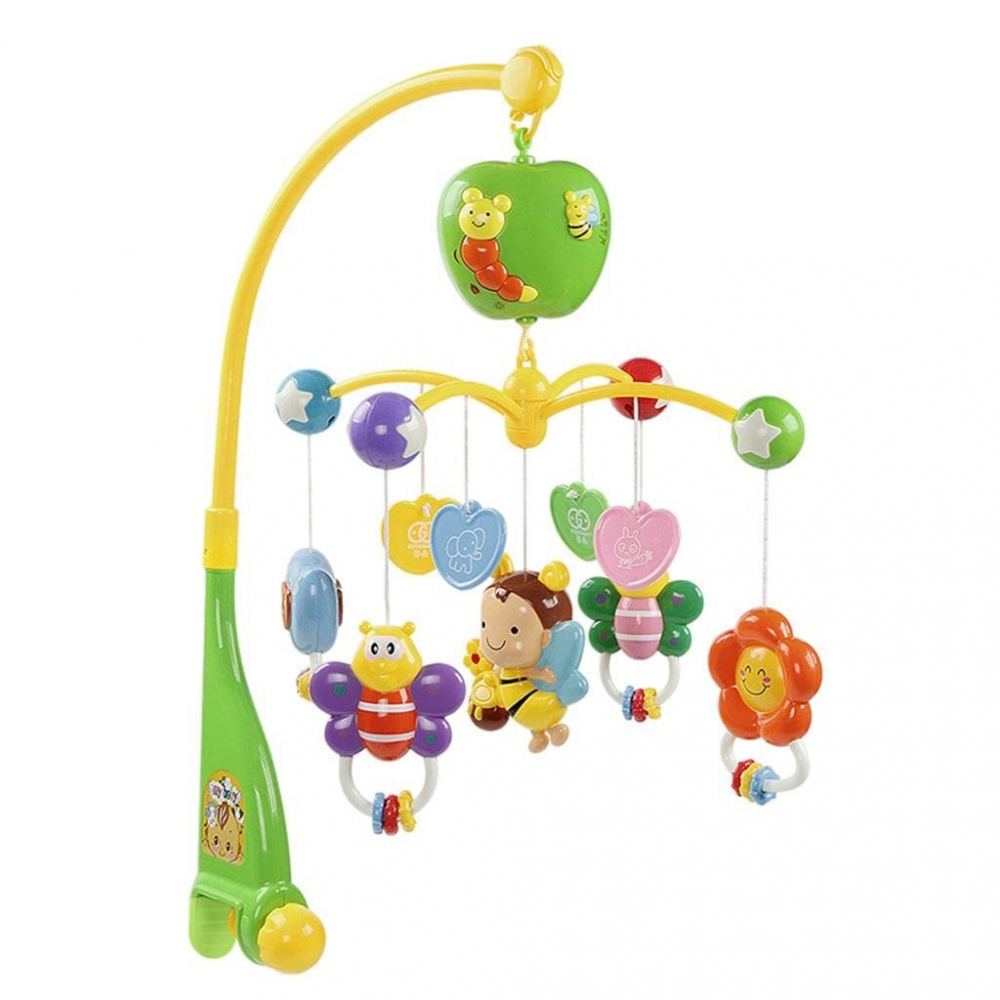 Carusel muzical Procart pentru patut cu albinute - imagine 8