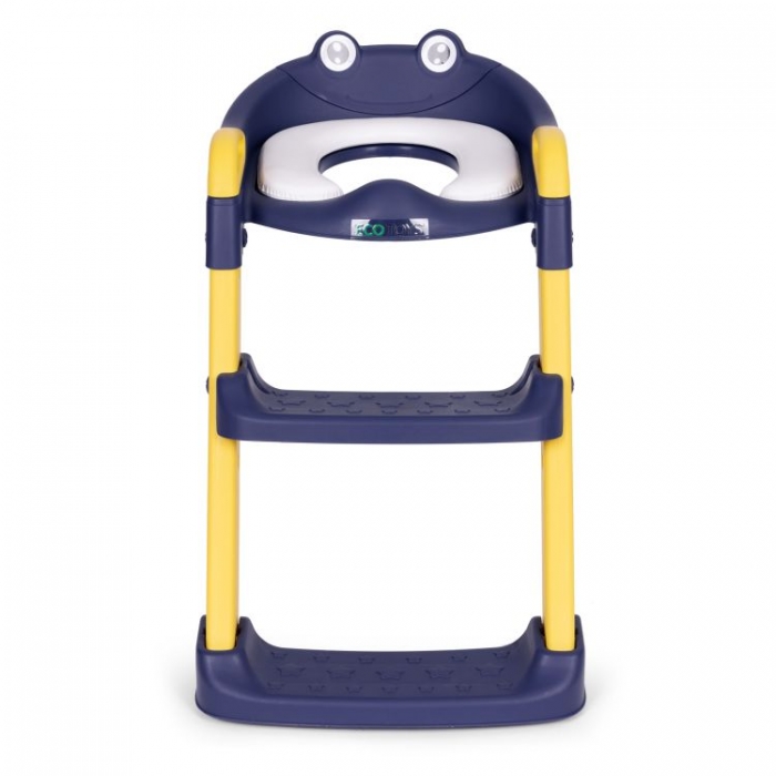 Reductor toaletă cu scară Ecotoys pentru copii - imagine 2