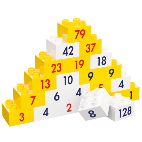 Hubelino Piramida Numerelor - 230 piese Educativ