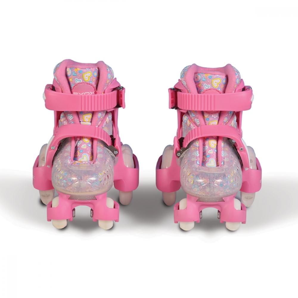 Patine Byox Little Beetle Pinky Girl, Roz - imagine 2