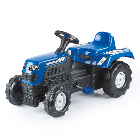 Tractor cu Pedale Dolu 8045 Albastru 3 ani+ - imagine 9