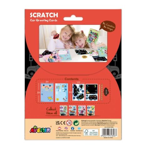 Avenir Scratch Art Felicitari Masini Copii - imagine 4