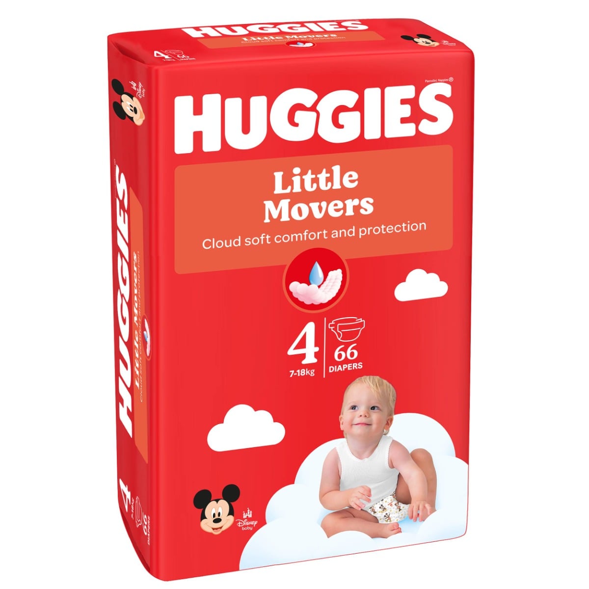Scutece Huggies Ultra Comfort Mega, 7-18 kg, 66 buc