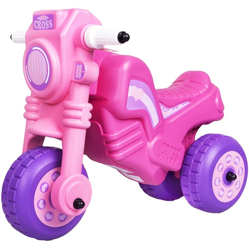 Motocicleta Dohany Cross 1 Roz, Fără Pedale - imagine 5