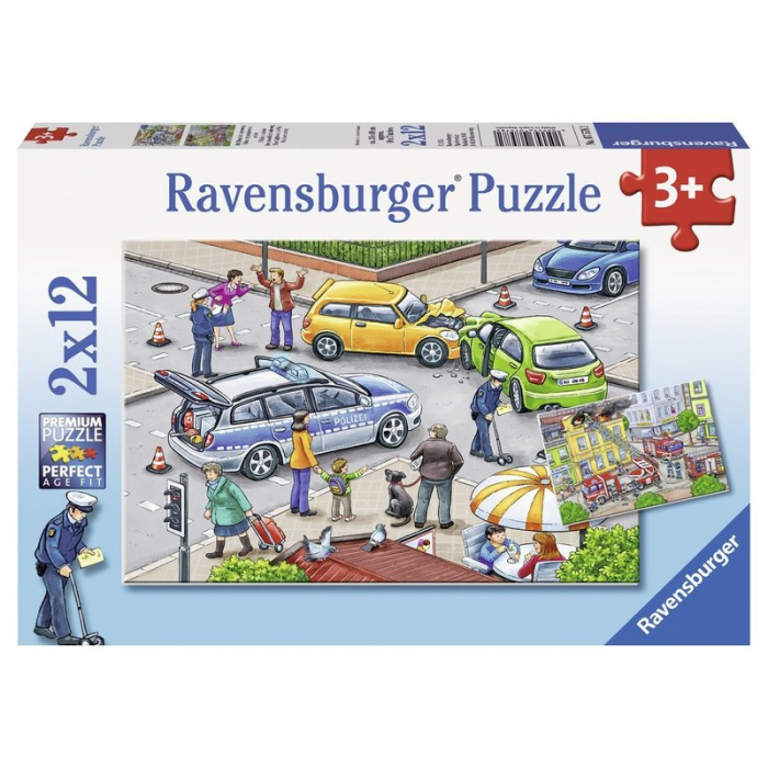 Puzzle Ravensburger Politie - Educativ si Distractiv