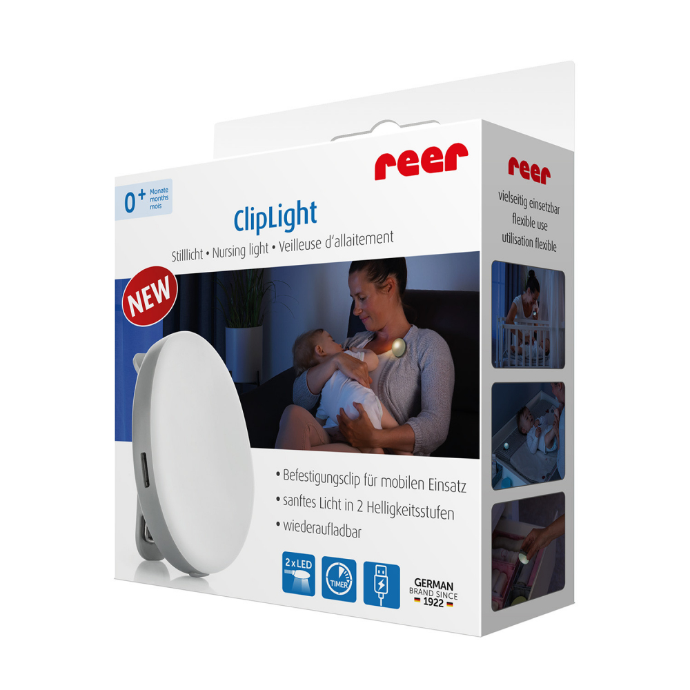 Lampa de Alaptare Reer ClipLight - Somn Linistit - imagine 6