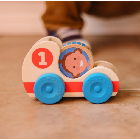 Set Mașinuțe Lemn GO TOTs Melissa & Doug - imagine 6