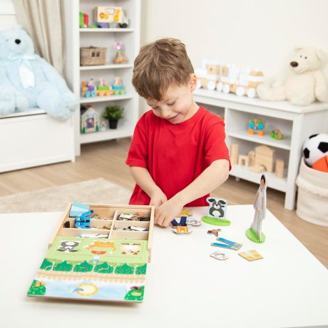 Set Magnetic Meserii Melissa & Doug - Joc Creativ - imagine 6