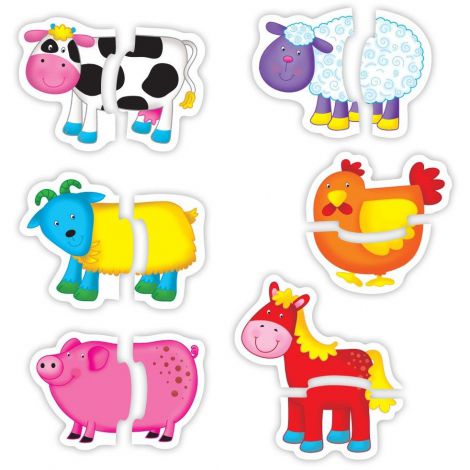 Puzzle Galt Ferma - 6 Puzzle 2 Piese - imagine 3