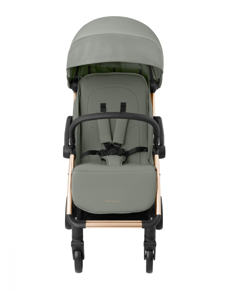 KikkaBoo Eden ArmyG Autofold, Cadru Aluminiu, 0-22kg - imagine 2