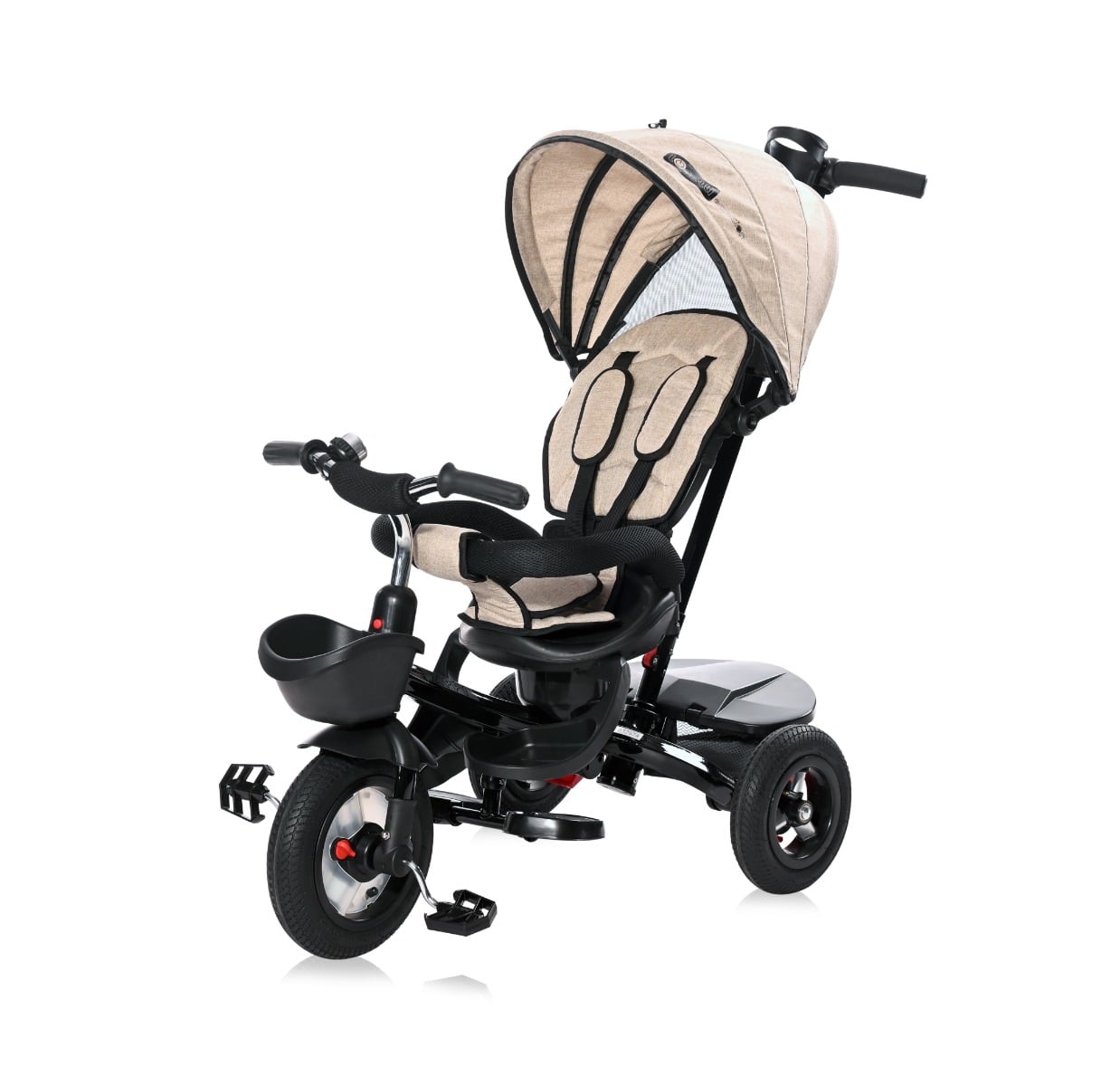 Tricicleta Lorelli Zippy Air, 12-36 Luni, Control Parental