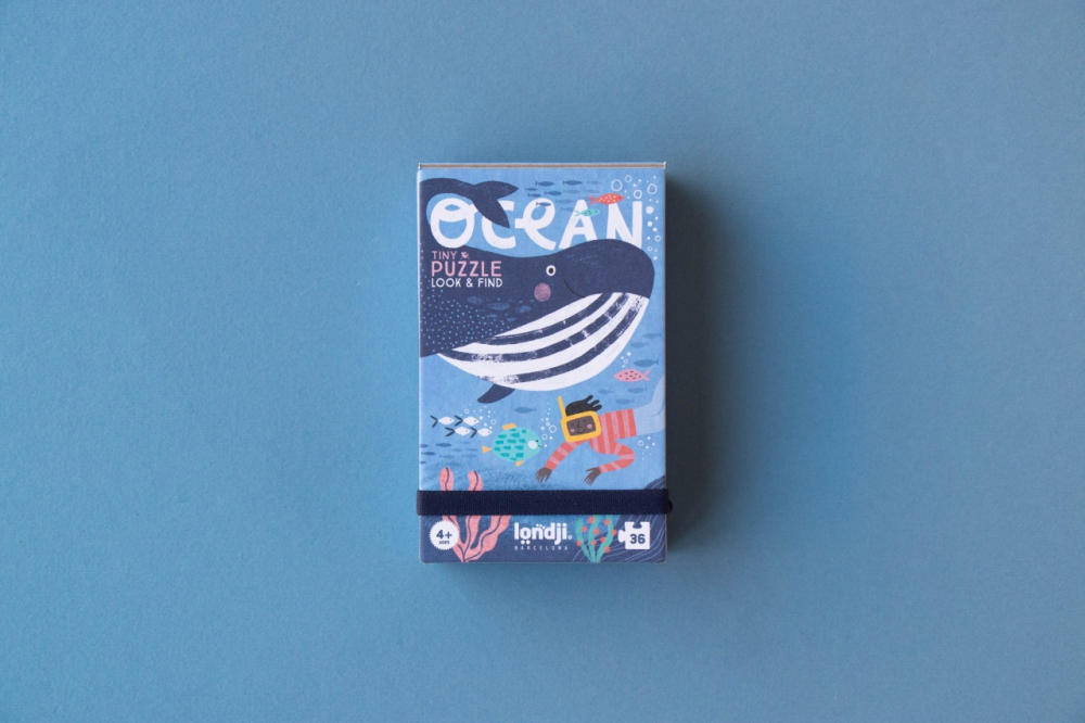 Mini Puzzle Ocean Londji | Joc Educativ 36 Piese