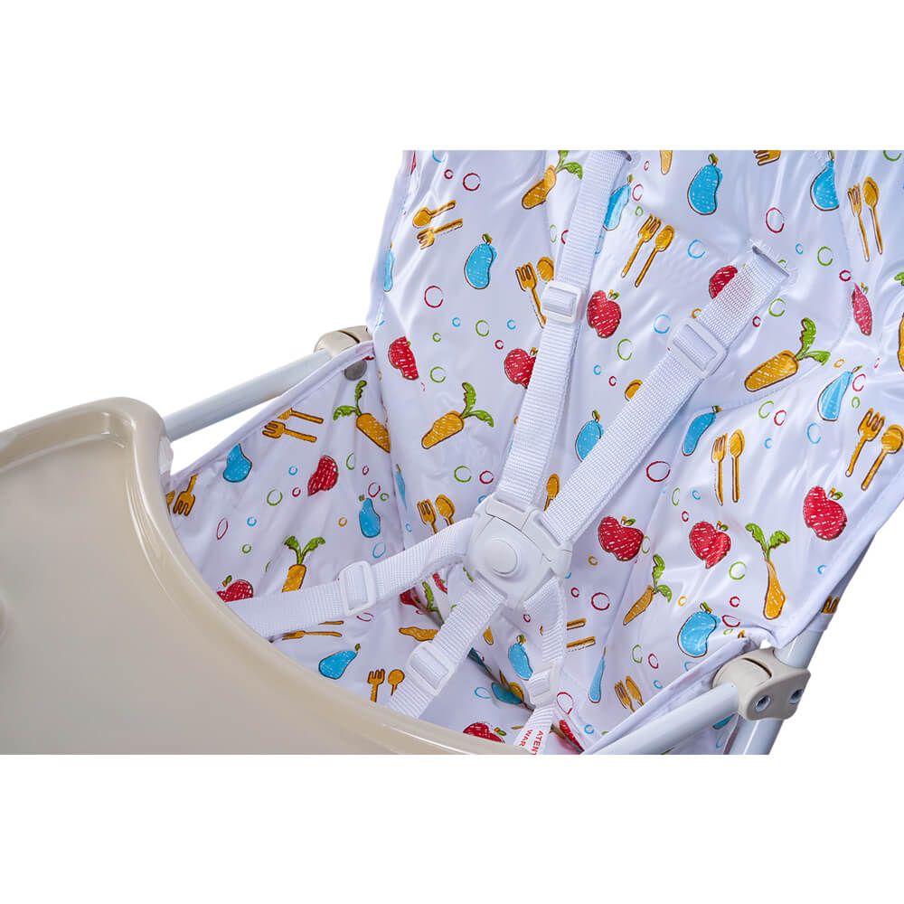 Scaun de masă Bimba Kidscare, Bej, Confortabil - imagine 3